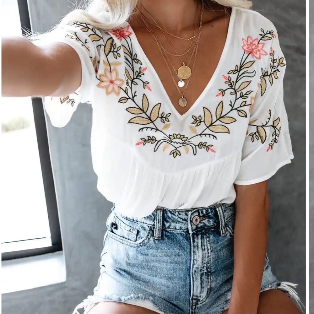 Vici Harper Babydoll Top